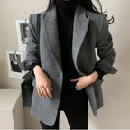 blazer femme porté tenue quotidienne