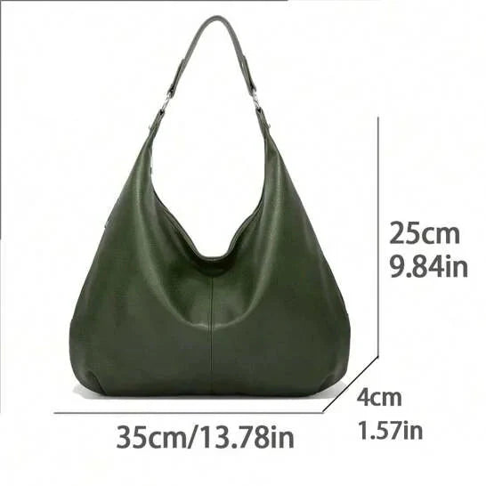 dimension sac hobo femme vert 