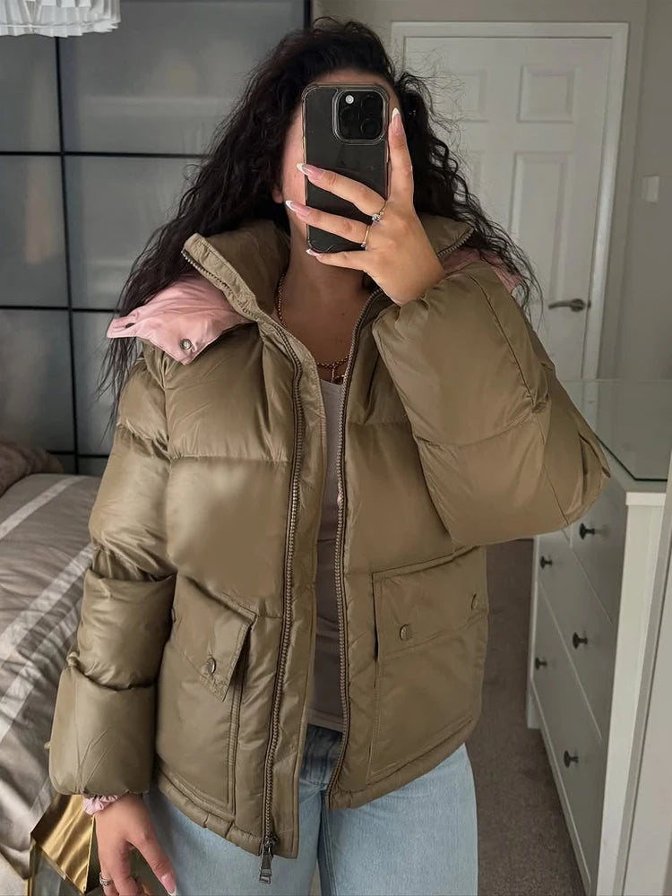 doudoune femme capuche style quotidien