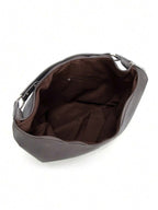 sac gris hobo femme interieur contenance marron