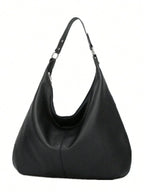 sac hobo femme noir vu de face detail sangle 