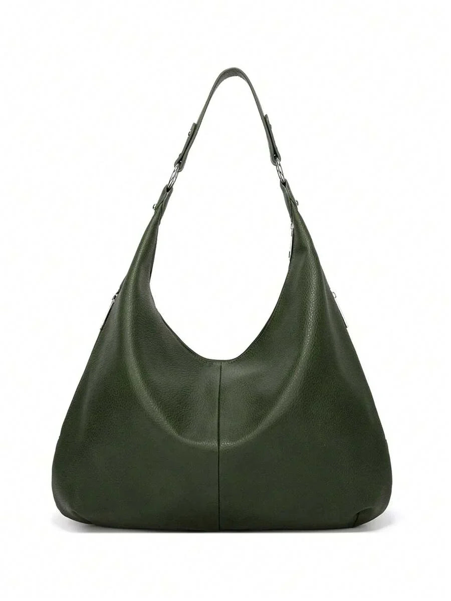 sac hobo femme vert de face autre vu detail