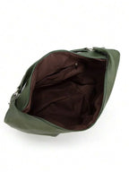 sac hobo femme vert tinerieur marron contenance sac ouvert